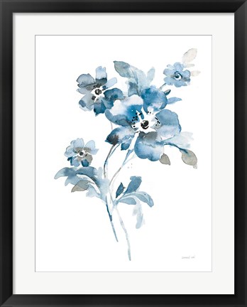 Framed Blues of Summer I Print