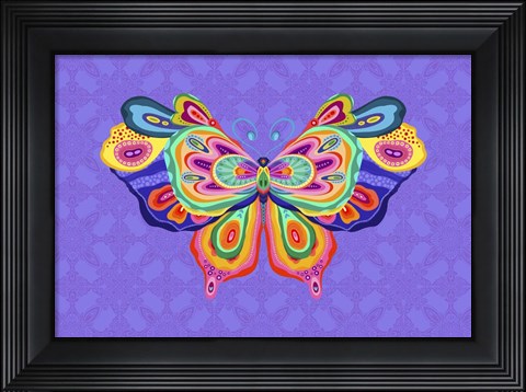 Framed Wings of Wonder 1 Print