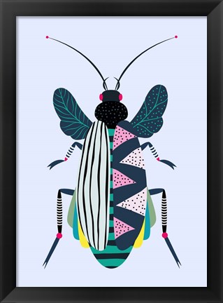 Framed Beetle Print