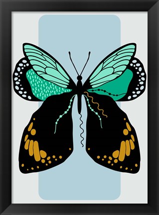 Framed Butterfly Print