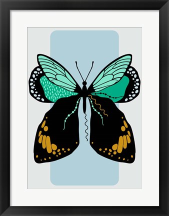 Framed Butterfly Print