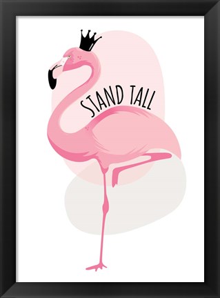 Framed Flamingo Print