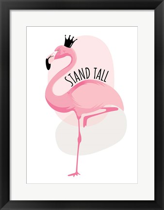 Framed Flamingo Print