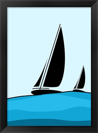 Framed Sailing Print