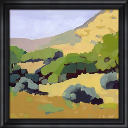 Framed Hillside Print