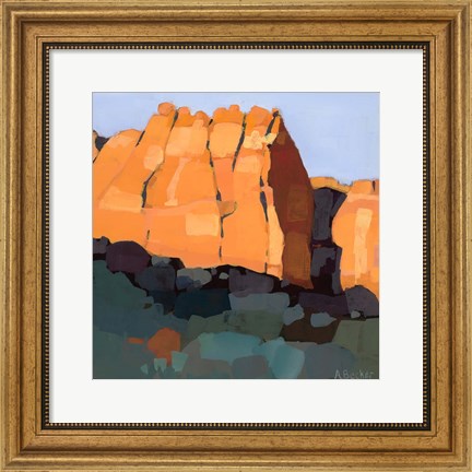 Framed Red Rock Print