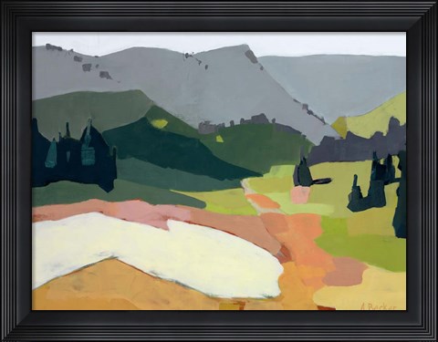 Framed Snow Patch Print