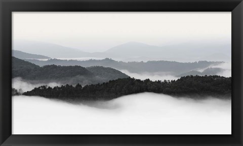 Framed Rolling Fog, Smoky Mountains No. 2 Print