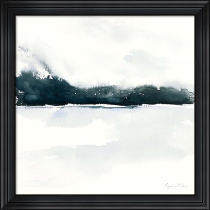 Framed Beneath The Fog Print
