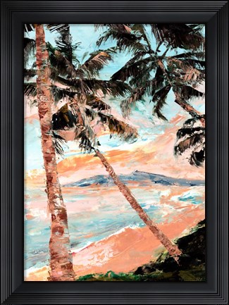 Framed Paradise Palms Print