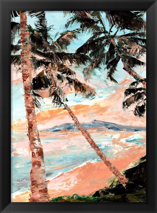 Framed Paradise Palms Print