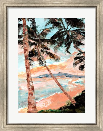 Framed Paradise Palms Print
