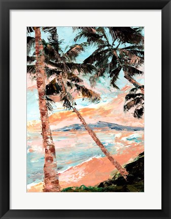 Framed Paradise Palms Print