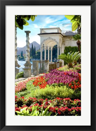 Framed Giardino sul Lago #4 Print