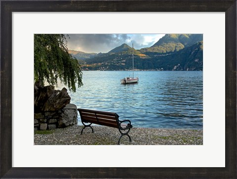 Framed Lago Banco #1 Print