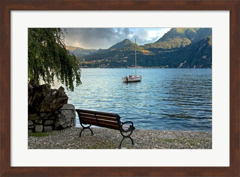 Framed Lago Banco #1 Print