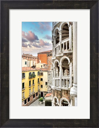 Framed Scala Contarini del Bovolo #2 Print