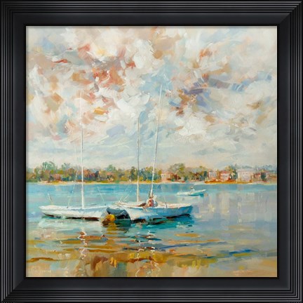 Framed At Water&#39;s Edge Print