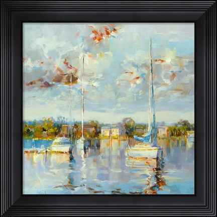 Framed Coastal Calm Print