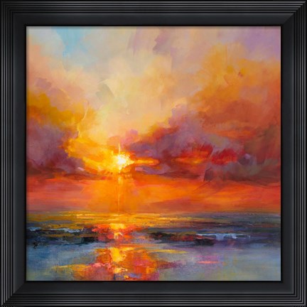 Framed Evening Sparkle Print