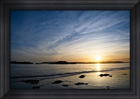Framed Golden Sunset Print