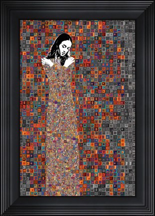Framed El Abrazo Print