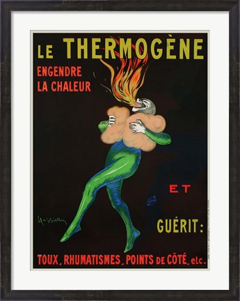 Framed Thermogene Warms You Up, 1909 Print