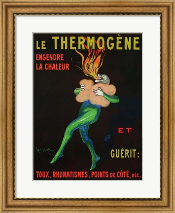 Framed Thermogene Warms You Up, 1909 Print