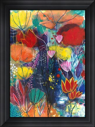 Framed All You Need is a Garden Print