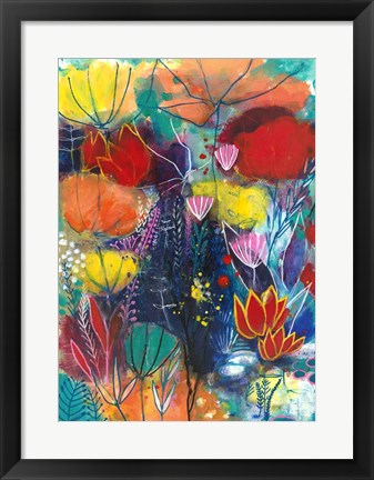 Framed All You Need is a Garden Print
