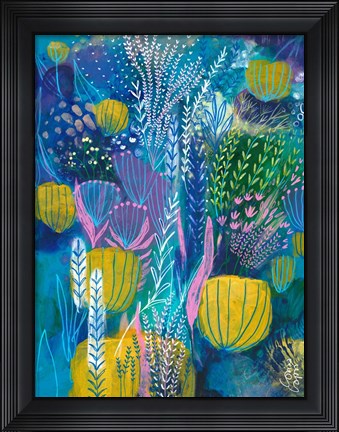 Framed Sea Life Print