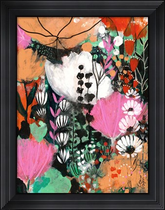 Framed Strawberry Moon Print