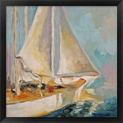 Framed Setting Sail Print