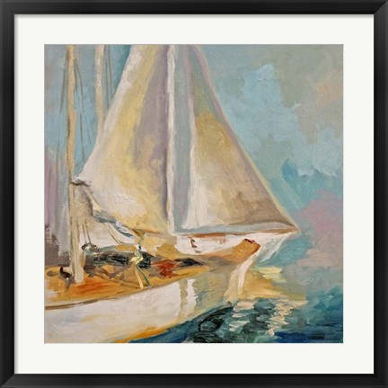 Framed Setting Sail Print