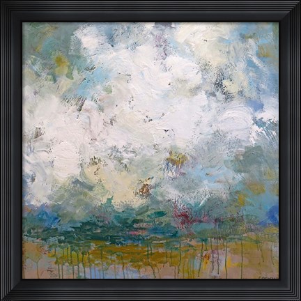 Framed Sun, Sand, Sea &amp; Sky Print
