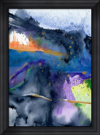 Framed Valley of Neptune Print