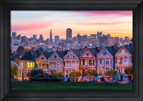 Framed Dawn Painting Print