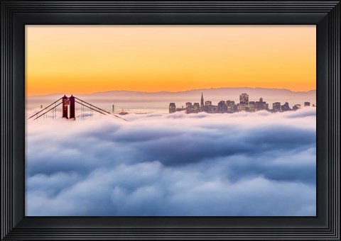 Framed Morning Fog Print
