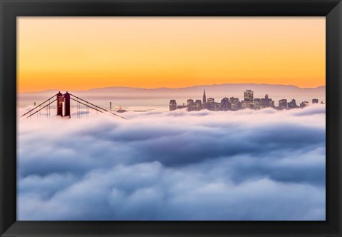 Framed Morning Fog Print