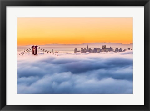 Framed Morning Fog Print