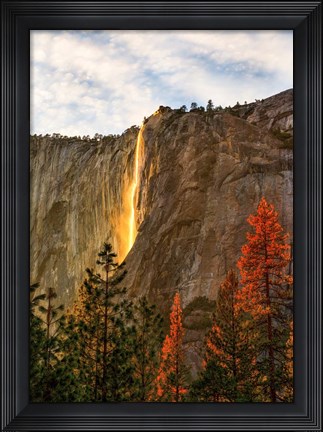 Framed Lost Fire Print