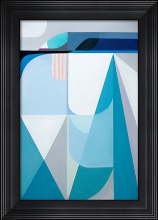 Framed Frozen Shores Print