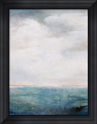 Framed On The Edge of Blue Print