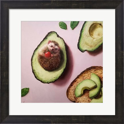Framed Avocado Toast Print