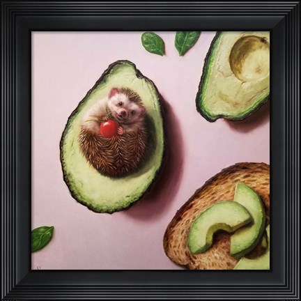 Framed Avocado Toast Print
