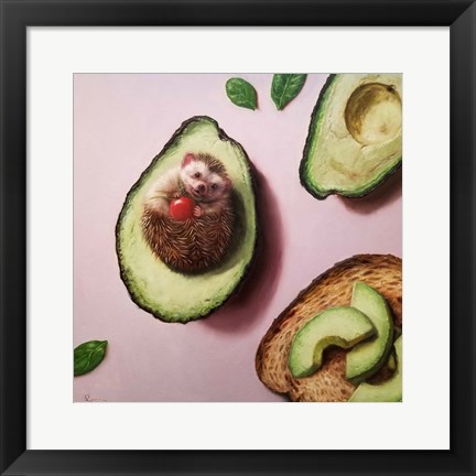 Framed Avocado Toast Print