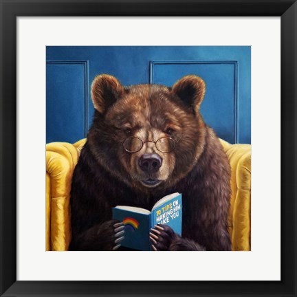 Framed Bear Trap Print