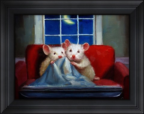 Framed Horror Movie Print