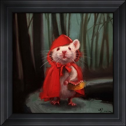 Framed Little Red Print