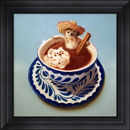 Framed Mexican Hot Chocolate Print